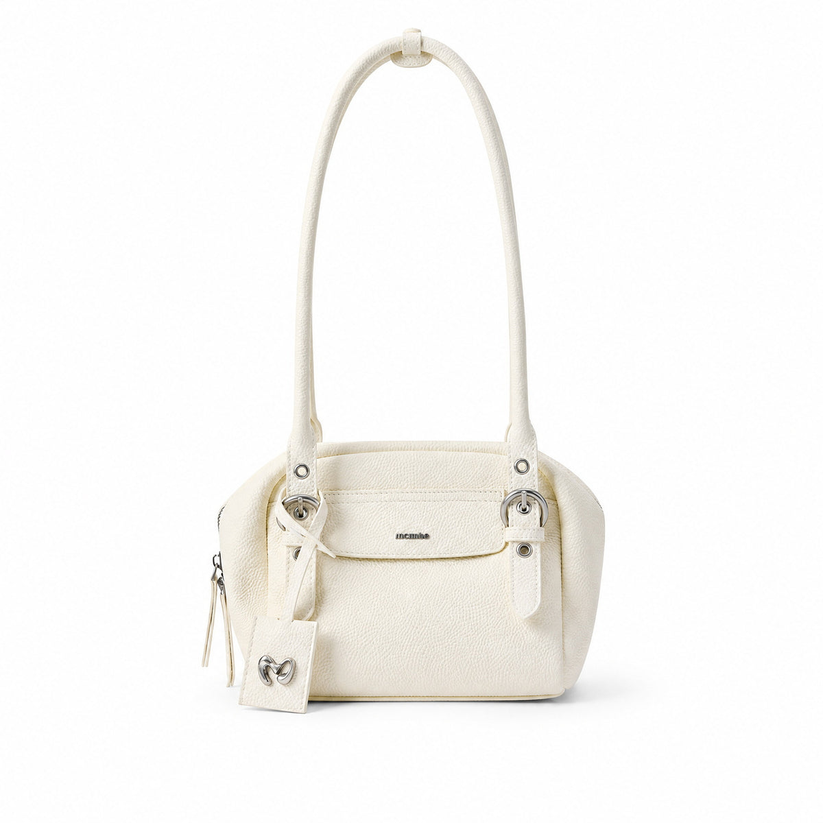 Mcmiko Relaxed Togo Bag, cream, studio view